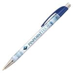 Elite Slim Metallic Pen - Blue