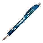Elite Slim Ombre Pen - Blue/Silver