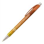 Elite Slim Ombre Pen - Orange/Silver