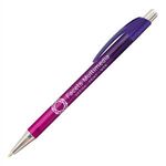 Elite Slim Ombre Pen - Purple/Silver