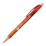 Elite Slim Ombre Pen - Red/Silver