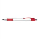 Elite Slim Stylus Pen (Digital Full Color Wrap) - Red/white/silver