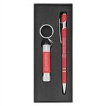 Ellipse & Chroma Softy Metal Pen & Flashlight Gift Set - Laser -  