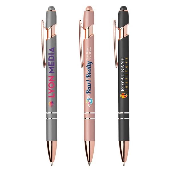 Main Product Image for Ellipse Softy Rose Gold Metallic w/ Stylus - ColorJet