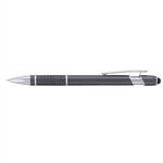 Ellipse Stylus - ColorJet - Full-Color Metal Pen - Gunmetal-silver