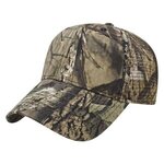 Embroidered All Over Camo with Mesh Back Cap -  
