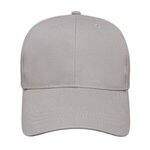 Embroidered Lightweight Low Profile Cap - Gray
