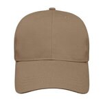 Embroidered Lightweight Low Profile Cap - Khaki