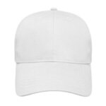 Embroidered Lightweight Low Profile Cap - White