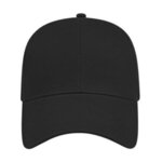 Embroidered Mesh Back Cap - Black