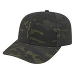 Embroidered Multicam Full Fabric Cap - Multicam® Black