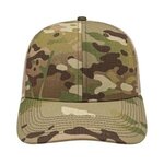 Embroidered Multicam Mesh Back Cap - Multicam® Original-khaki