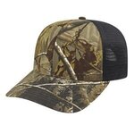 Embroidered Multicam(R) Trucker Mesh Back Cap - Multicam® Original-black