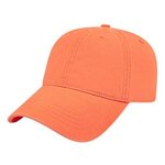 Embroidered Relaxed Golf Cap - Melon