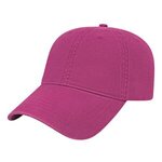 Embroidered Relaxed Golf Cap - Plum