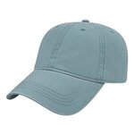 Embroidered Relaxed Golf Cap - Smoke Blue