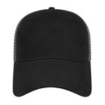 Embroidered X-Tra Value Mesh Back Cap - Black/Charcoal