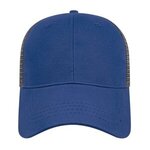 Embroidered X-Tra Value Mesh Back Cap - Royal/charcoal