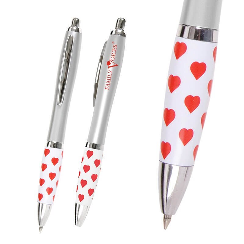 Main Product Image for Imprinted Emissary Click Pen - Heart