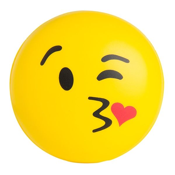 Main Product Image for Custom Squeezies (R) Kiss Kiss Emoji Stress Reliever