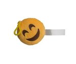 Emoji Plush Happy Face Keychain - Yellow