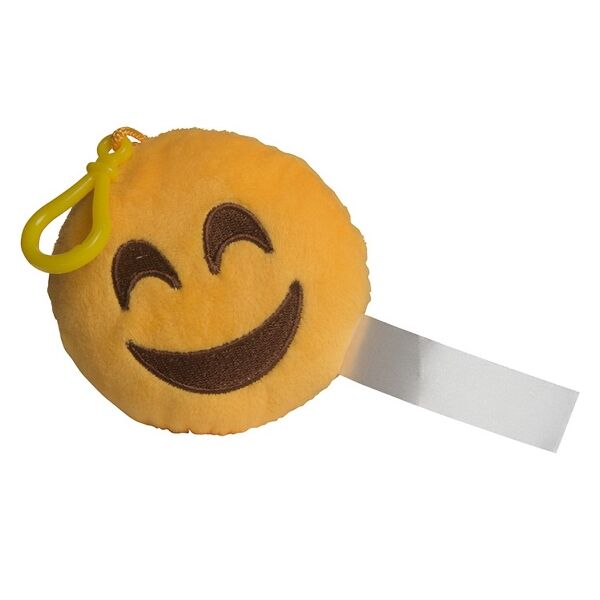 Main Product Image for Emoji Plush Happy Face Keychain