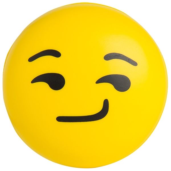 Main Product Image for Custom Squeezies (R) Smirk Emoji Stress Reliever