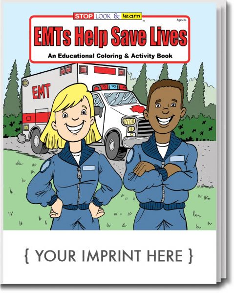 Main Product Image for Emts Help Save Lives Coloring And Activity Book