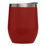 Escape - 11 oz. Double-Wall Stainless Wine Cup - Laser - Red