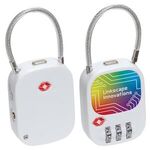 Buy Imprinted Escort Tsa-Approved Luggage Lock