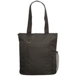 Essential Trade Show Tote with Zipper Closure - Black