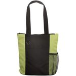 Essential Trade Show Tote with Zipper Closure - Lime Green