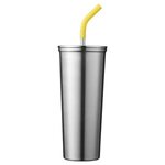 Essex 23oz Stainless Straw Vacuum Insulated Tumbler - Stainless