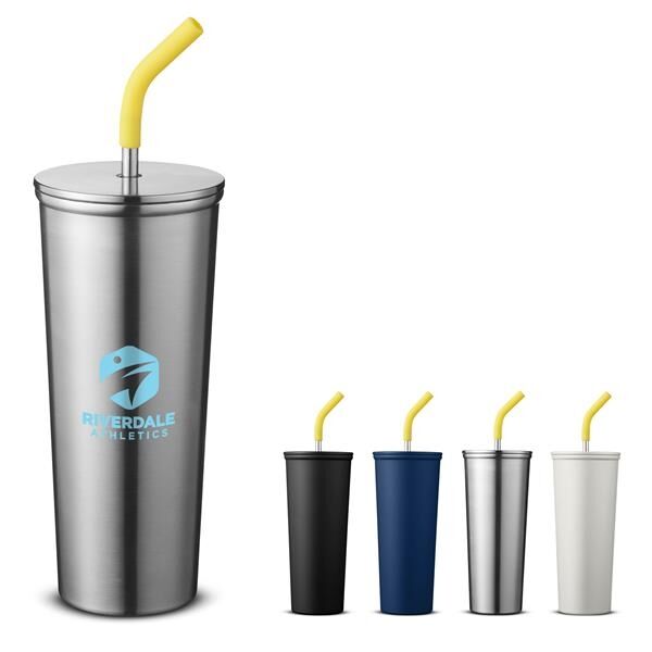 Main Product Image for Essex 23oz Stainless Straw Vacuum Insulated Tumbler