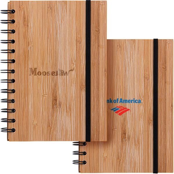 Main Product Image for EverGreen Bamboo Notebook with Recycled Paper