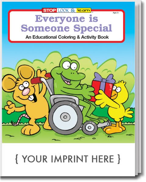 Main Product Image for Everyone Is Someone Special Coloring And Activity Book USA Made