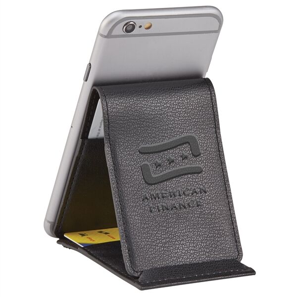 Main Product Image for Cell Mate Smartphone Wallet & Stand - Trifold Leather
