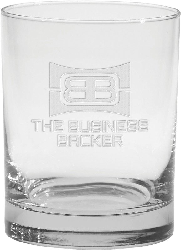 Main Product Image for Lowball Tumbler Executive Double Old Fashioned Etched 14 Oz