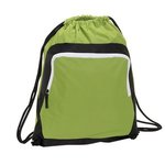 Executive String-A-Sling Bag - Lime Green