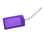 Explorer Luggage Tag - Translucent Purple
