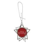 Buy Custom Printed Express Star (3D) Holiday Ornament