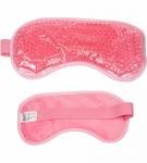 Eye Mask Aqua Pearls Hot and Cold Pack - Pastel Pink