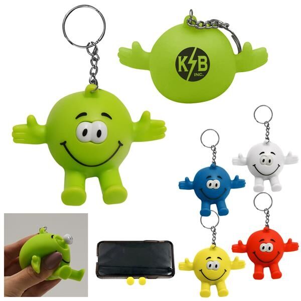 Main Product Image for Eye Poppers Stress Reliever Key Ring Phone Stand
