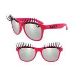 Eyelash Glasses Pink -  