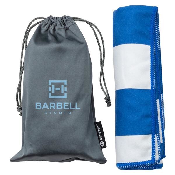 Main Product Image for Custom Printed Fairway Sports Towel with Carrying Pouch
