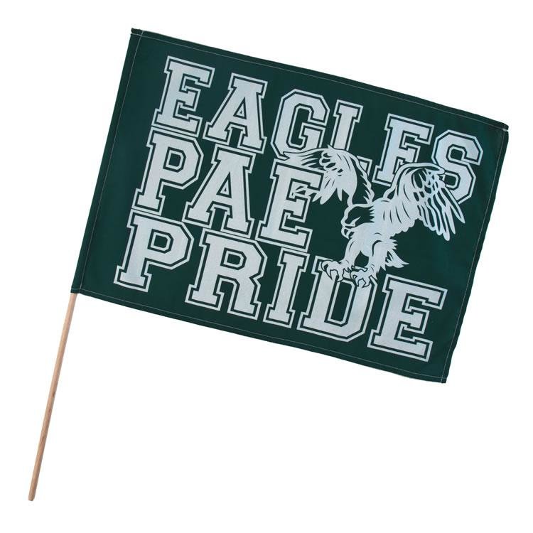 Main Product Image for Custom Imprinted Fan Waving Flags