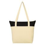 Farmers Market Canvas Tote Bag - Black