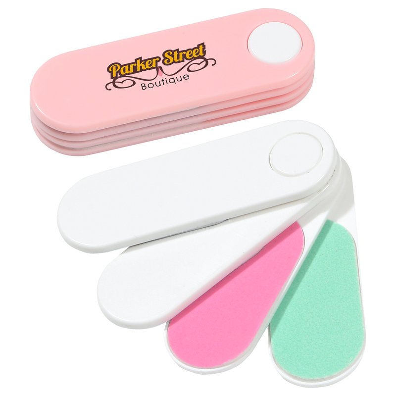 Main Product Image for Custom Printed Nail Care Fashion 4 In 1 Nail File & Buffer