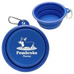 Feed N Go Collapsible Pet Bowl with Carabiner -  