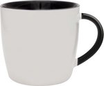 Festival Collection Ceramic Mug - White-black